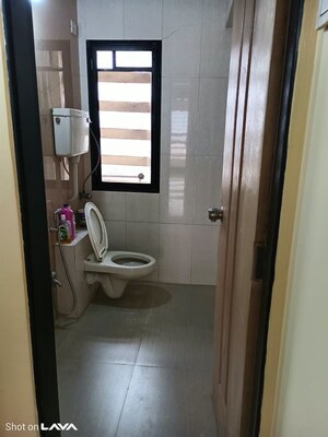 Bathroom in 3 BHK Apartment at Yashvasin CHS Ltd, Kharghar – for Sale