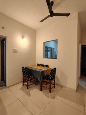 Living Room in 2 BHK Apartment at Megapolis Symphony, Hinjewadi – for Rent