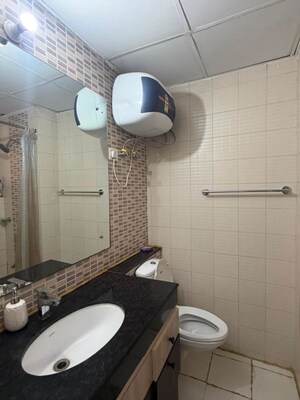 Bathroom in 1 BHK Builder Floor at Ignou Road – for Rent