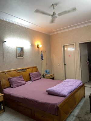 Bedroom in 1 BHK Builder Floor at Greater Kailash – for Rent