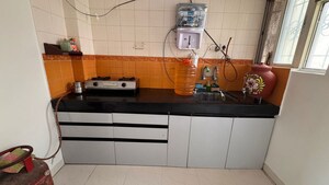 Kitchen in 3 BHK Apartment at Siddhivinayak Ginger, Pimple Saudagar – for Rent