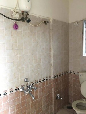 Bathroom in 3 BHK Apartment at Siddhivinayak Ginger, Pimple Saudagar – for Rent