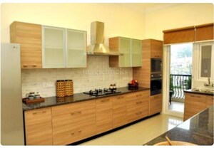 Kitchen in 3 BHK Apartment at Milton Tower, Vip Road – for Rent