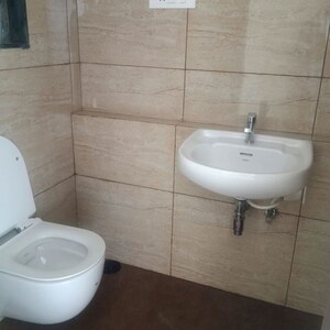 Bathroom in 1 BHK Apartment at Chandak 34 Park Estate, Goregaon West – for Rent