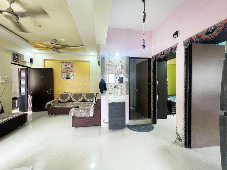 Living Room, nikol 2 Bedroom 1062 Sq.Ft. Apartment In Nikol Ahmedabad 10669030