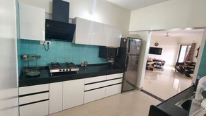 Kitchen in 3 BHK Apartment at Pride Aloma County, Aundh – for Rent