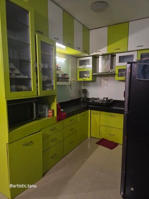 Kitchen in 2 BHK Apartment at Shreeji Paradise, Aundh – for Rent