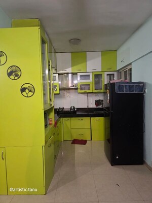 Kitchen in 2 BHK Apartment at Shreeji Paradise, Aundh – for Rent