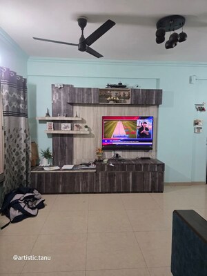 Living Room in 2 BHK Apartment at Shreeji Paradise, Aundh – for Rent
