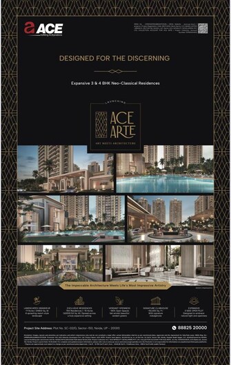 3 BHK 1927 Sq.Ft. Apartment in Ace Arte