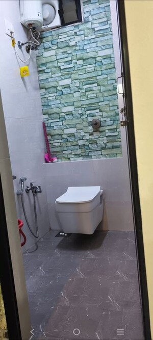 Bathroom in 3 BHK Apartment at Avirat Silver Radiance, Bodakdev – for Rent