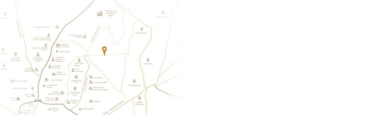 Map Location, puravankara-northern-lights 3 Bedroom 1791 Sq.Ft. Apartment In Bagalur Bangalore 10669056