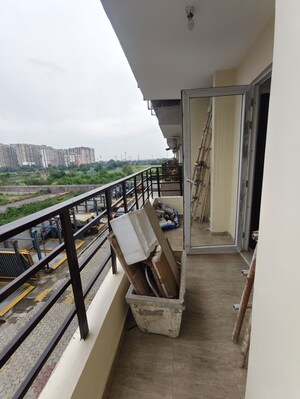 Balcony in 2 BHK Apartment at Bankey Bihari Aggarwal Heights, Raj Nagar Extension – for Rent