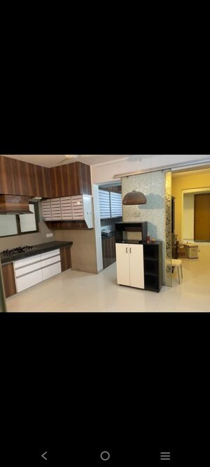 Kitchen in 4 BHK Apartment at Sheetal Enigma, Thaltej – for Rent