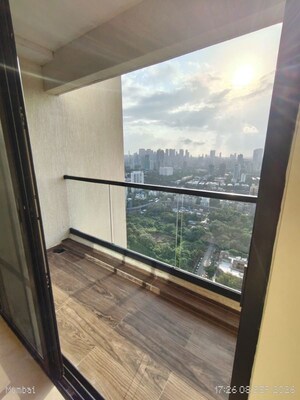Balcony in 2 BHK Apartment at Dosti Eastern Bay Phase 2, Wadala – for Rent