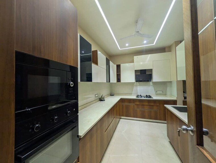 Kitchen, global-arcade 2 Bedroom 1500 Sq.Ft. Builder Floor In Sector 42 Gurgaon 10669168