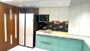 Kitchen in 3 BHK Apartment at Big Splash, Vashi Sector 17 – for Sale