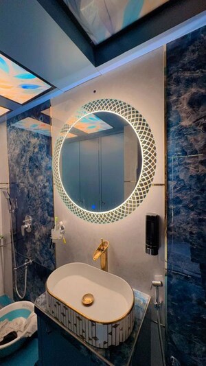 Bathroom in 3 BHK Apartment at Big Splash, Vashi Sector 17 – for Sale