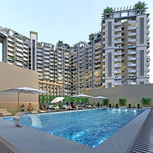 3 BHK Apartment – Exterior View View at Jaypee Buddh Circuit Studios, Sector 25 Yamuna Expressway - for Sale