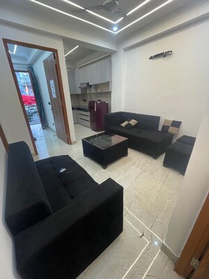 Living Room in 2 BHK Builder Floor at Saket – for Rent
