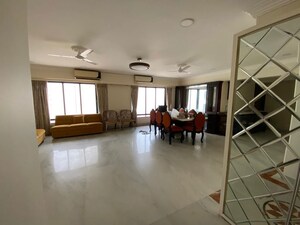 Living Room in 4 BHK Apartment at Kuber Tower, Prabhadevi – for Rent