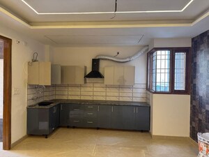 Kitchen in 3 BHK Builder Floor at Canal Road – for Rent