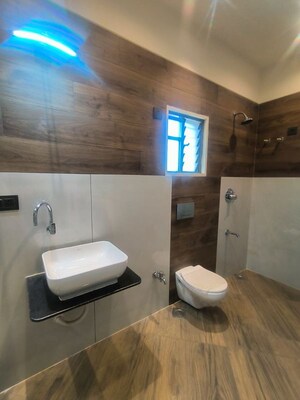 Bathroom in 4 BHK Villa at Gajanana Park Street, Tarsali – for Sale