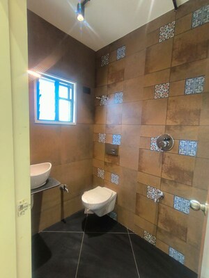 Bathroom in 4 BHK Villa at Gajanana Park Street, Tarsali – for Sale