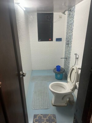 Bathroom in 2 BHK Apartment at Navjivan Colony, Mahim – for Rent
