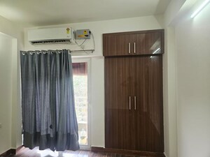 Building Lobby in 3 BHK Apartment at Dhoran Rajpur Enclave, Govind Vihar – for Rent