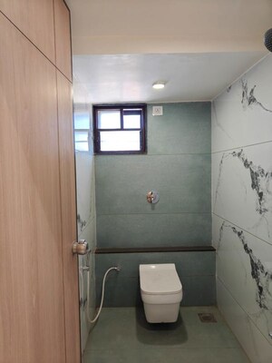 Bathroom in 4 BHK Apartment at Nishtha Rudra Villa, Bill – for Sale