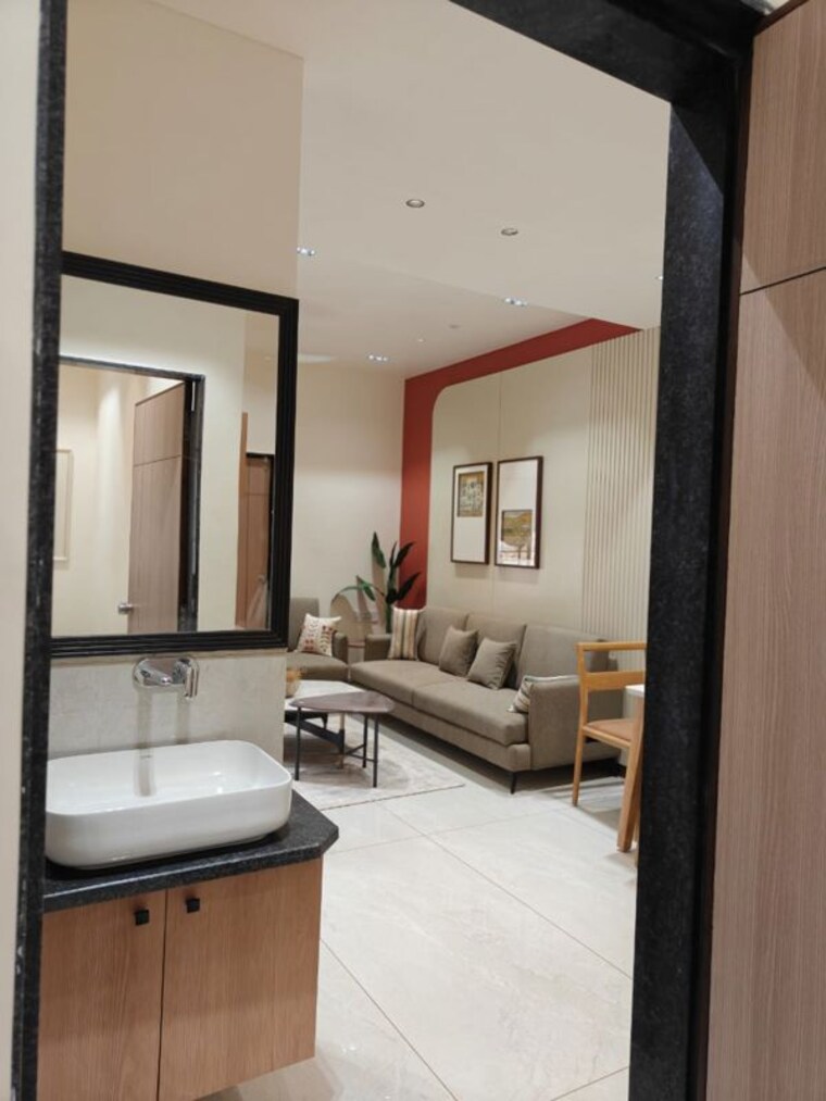 Living Room, nishtha-rudra-villa 4 Bedroom 962 Sq.Ft. Apartment In Bill Vadodara 10664822