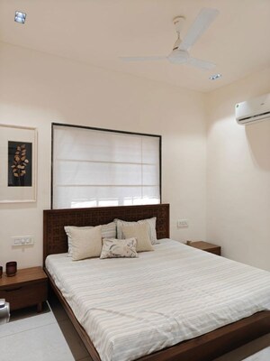 Bedroom in 4 BHK Apartment at Nishtha Rudra Villa, Bill – for Sale