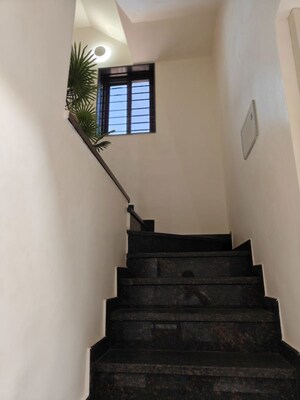 Staircase in 4 BHK Apartment at Nishtha Rudra Villa, Bill – for Sale