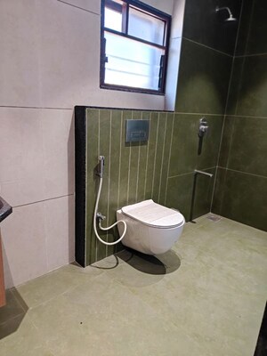 Bathroom in 4 BHK Apartment at Nishtha Rudra Villa, Bill – for Sale