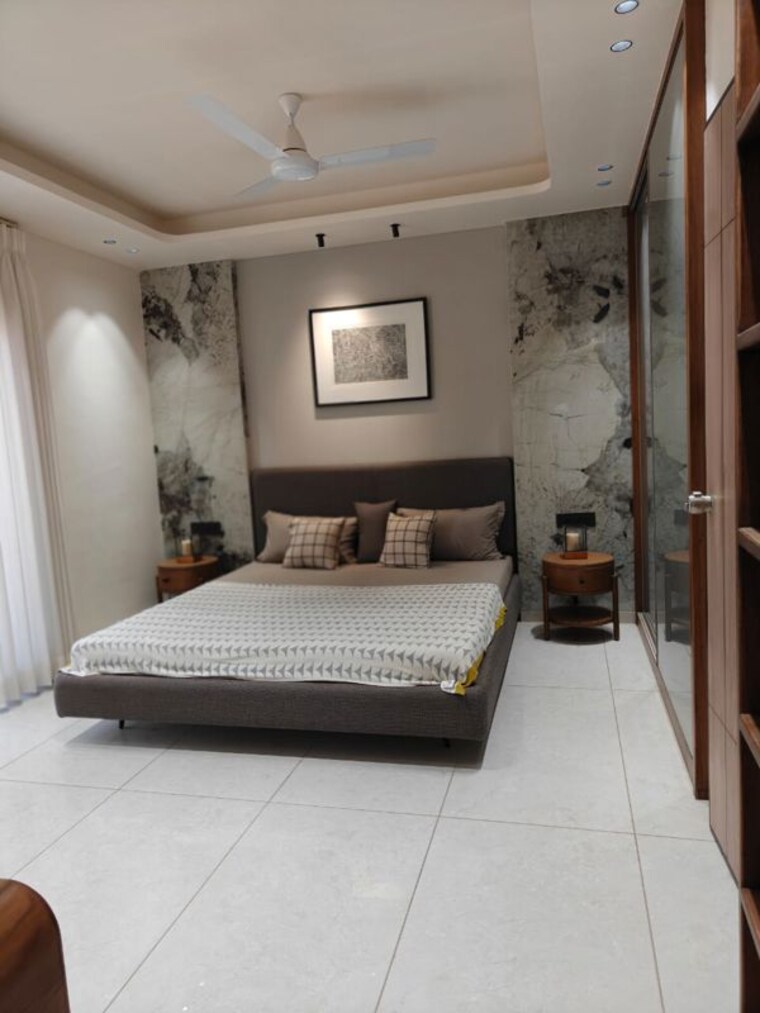 Bedroom, nishtha-rudra-villa 4 Bedroom 962 Sq.Ft. Apartment In Bill Vadodara 10664822