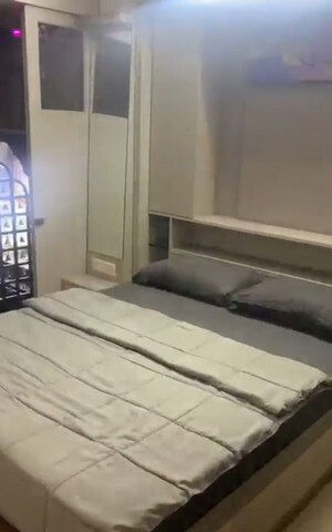 Bedroom in 3 BHK Apartment at Big Splash, Vashi Sector 17 – for Rent