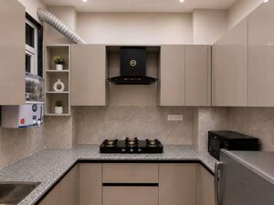 Kitchen in 3 BHK Apartment at Conscient Habitat 102, Sector 102 – for Rent