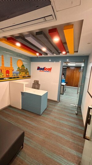Team Area in  Office Space at Swati Clover, Thaltej – for Rent