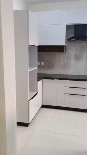Kitchen in 3 BHK Apartment at Brigade Laguna, Hebbal – for Rent