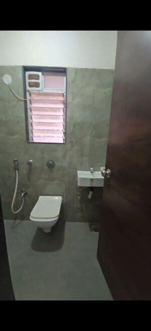Bathroom in 2 BHK Apartment at DGS Sheetal Anupam, Malad West – for Rent