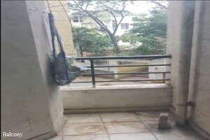 Balcony in 1 BHK Apartment at Karan Rhea, Wadegaon – for Rent