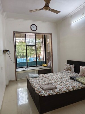 Bedroom in 2 BHK Apartment at Chandrabhaga Apartments, Kalyan West – for Rent