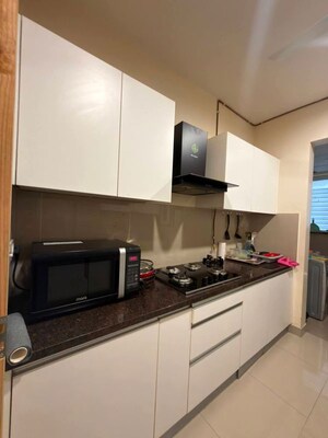 Kitchen in 2 BHK Apartment at Marvel Piazza, Koregaon Park – for Rent
