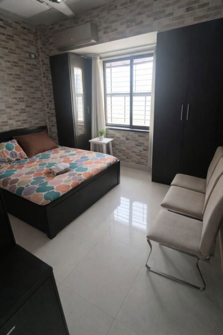 Bedroom, big-splash 3.5 Bedroom 1200 Sq.Ft. Apartment In Vashi Sector 17 Navi Mumbai 10669359