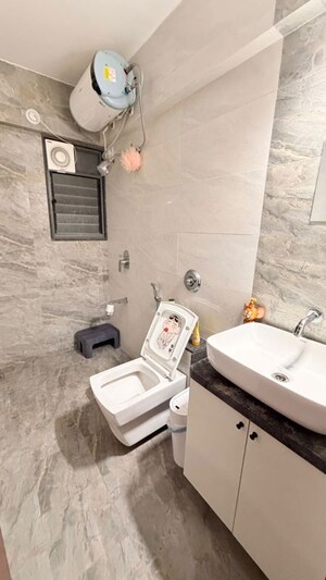 Bathroom in 1 BHK Apartment at Shreyas Palladium Grand, Dhanori – for Sale