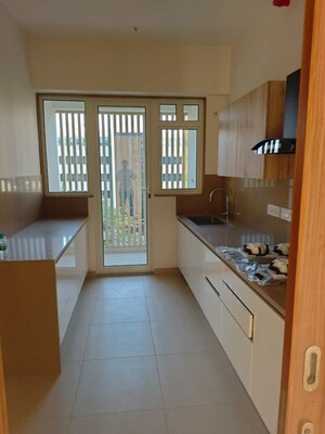 Kitchen in 3 BHK Apartment at Marvel Vivacity, Kalyani Nagar – for Rent