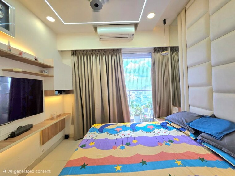 Bedroom, ashar-edge 1 Bedroom 456 Sq.Ft. Apartment In Pokhran Road No Two Thane 10669401