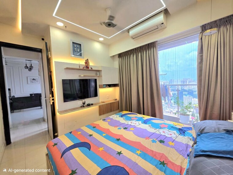 Bedroom, ashar-edge 1 Bedroom 456 Sq.Ft. Apartment In Pokhran Road No Two Thane 10669401