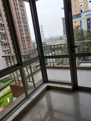 Balcony in 3 BHK Apartment at Pioneer Park Phase 1, Sector 61 – for Rent